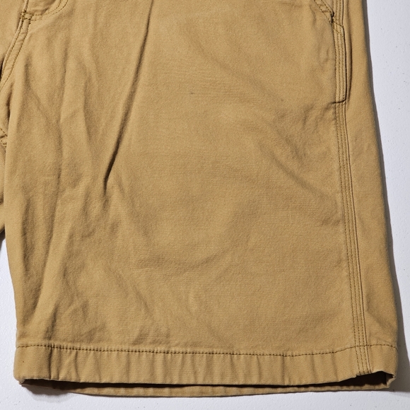 Carhartt Mens Shorts Rugged Flex Relaxed Fit Size 38 Khaki Canvas 9.5" Inseam - Picture 5 of 12